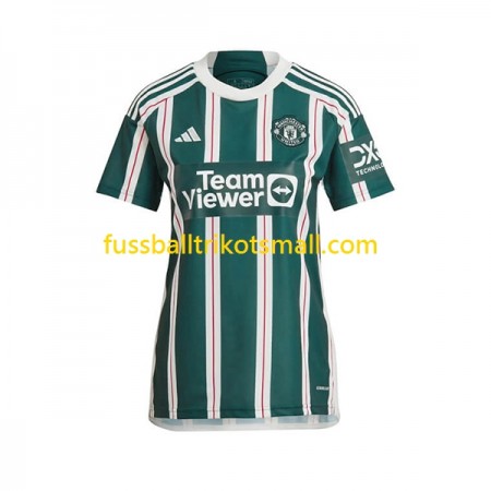 Fußballtrikots Manchester United Frauens 2023-2024 Kurzarm Auswärts-trikot kaufen